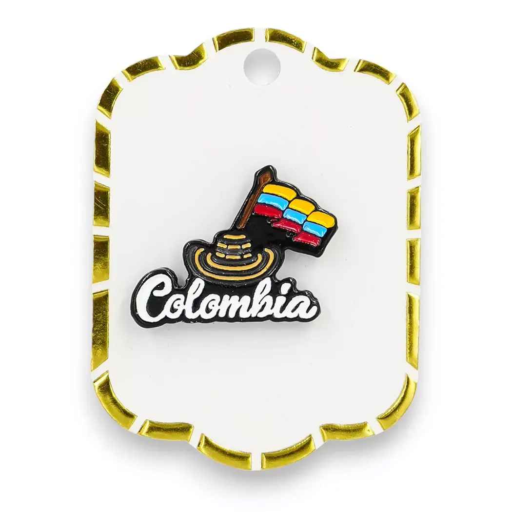 Pin metalico Colombia  PC-02