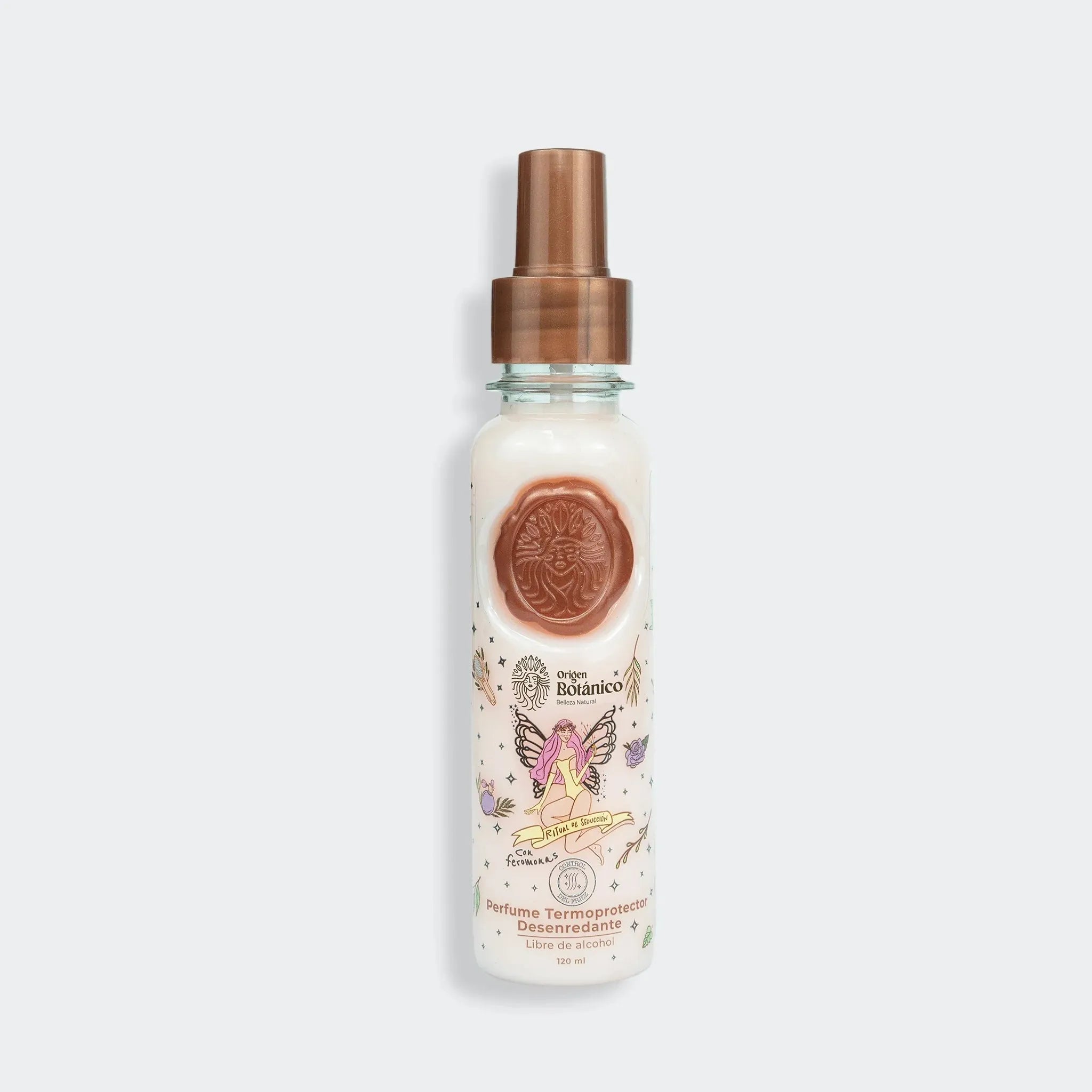 Origen Botanico Perfume Termoprotector Seduccion (Rosado) 120ml