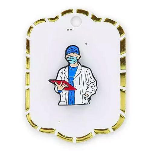 Pin metalico Doctor PG-02