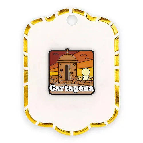 Pin metalico castillo de San Felipe Cartagena PC-18