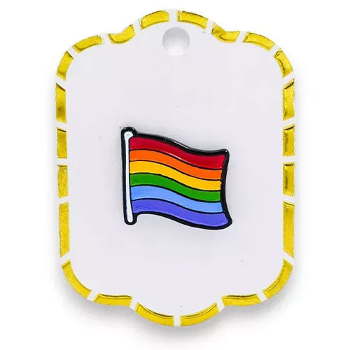 Pin metalico bandera LGBTIQ+ PF-13
