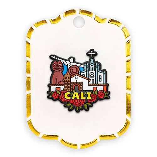 Pin metalico collage Cali PE-05