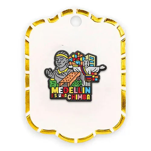 Pin metalico medellin es una chimba PD-19