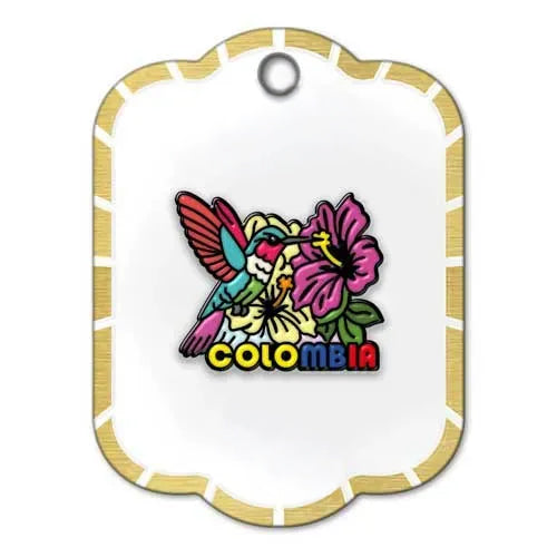 Pin metalico Colibri Colombia PE-18