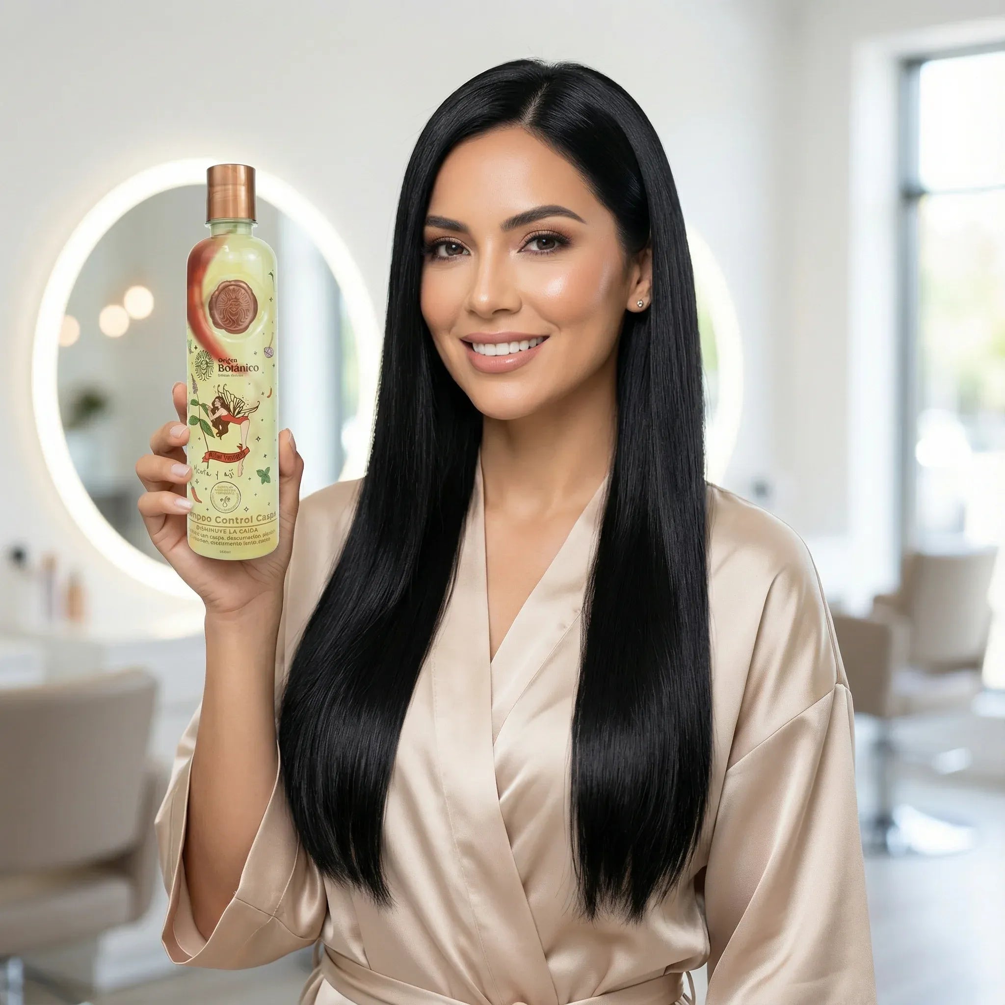 Origen Botanico Shampoo Con Menta Y Aji 400ml