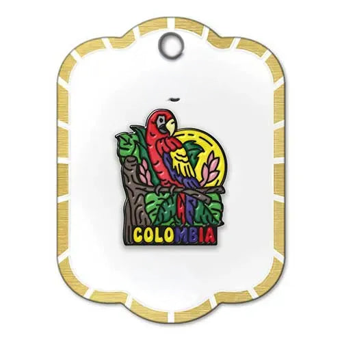 Pin metalico Guacamaya Colombiana PC-19