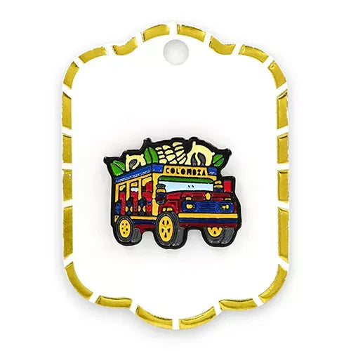 Pin metalico Chiva Colombiana PC-05