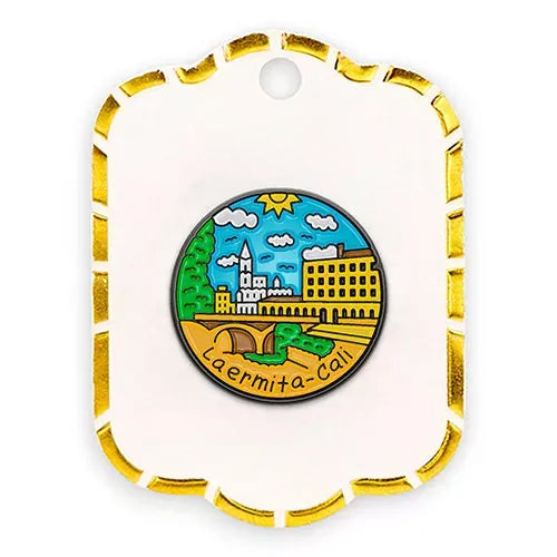 Pin metalico la Ermita Cali PA-10