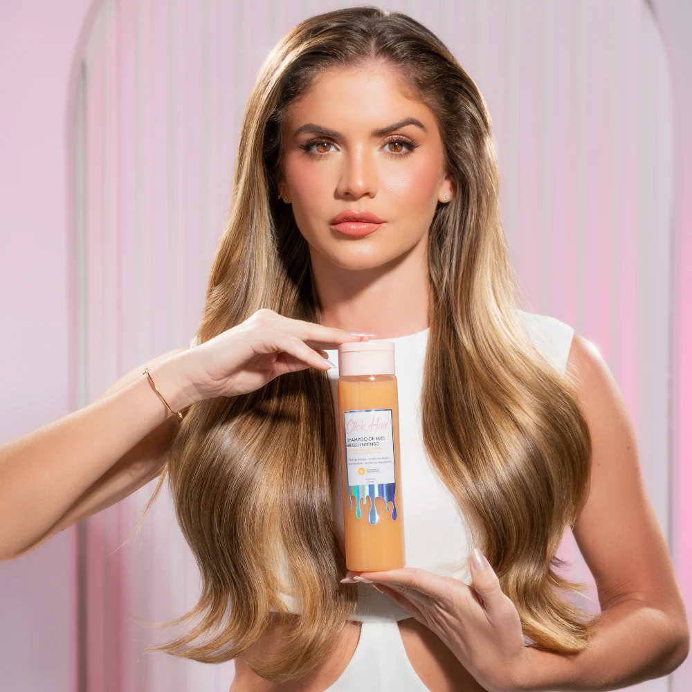 CLICK HAIR SHAMPOO DE MIEL BRILLO INTENTO