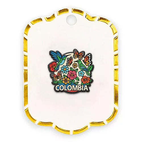 Pin metalico Flora Colombiana PB-16