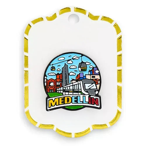 Pin metalico Medellín 1 PA-07