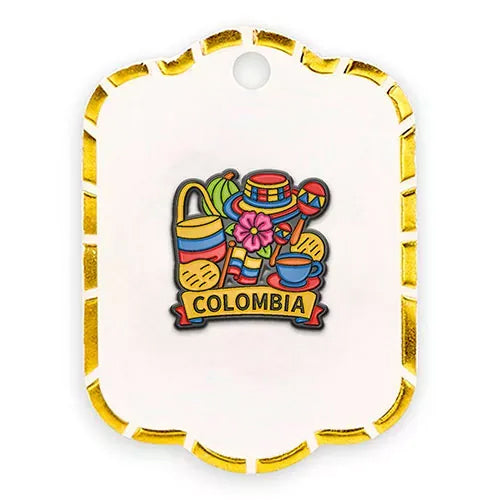 Pin metalico tipicos de Colombia PD-17