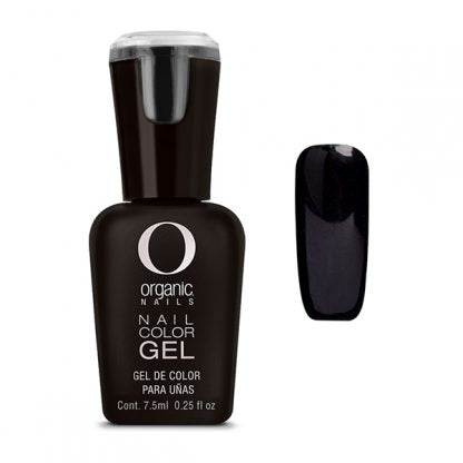 Organic Nails Gel semi-permanente para unas Color Imperial Black 040 x7.5 ml