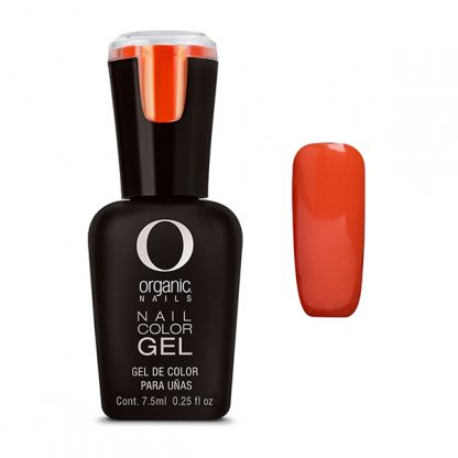 Organic Nails Semi-permanent Gel for Nails Color Imperial Orange 045 x7.5 ml 