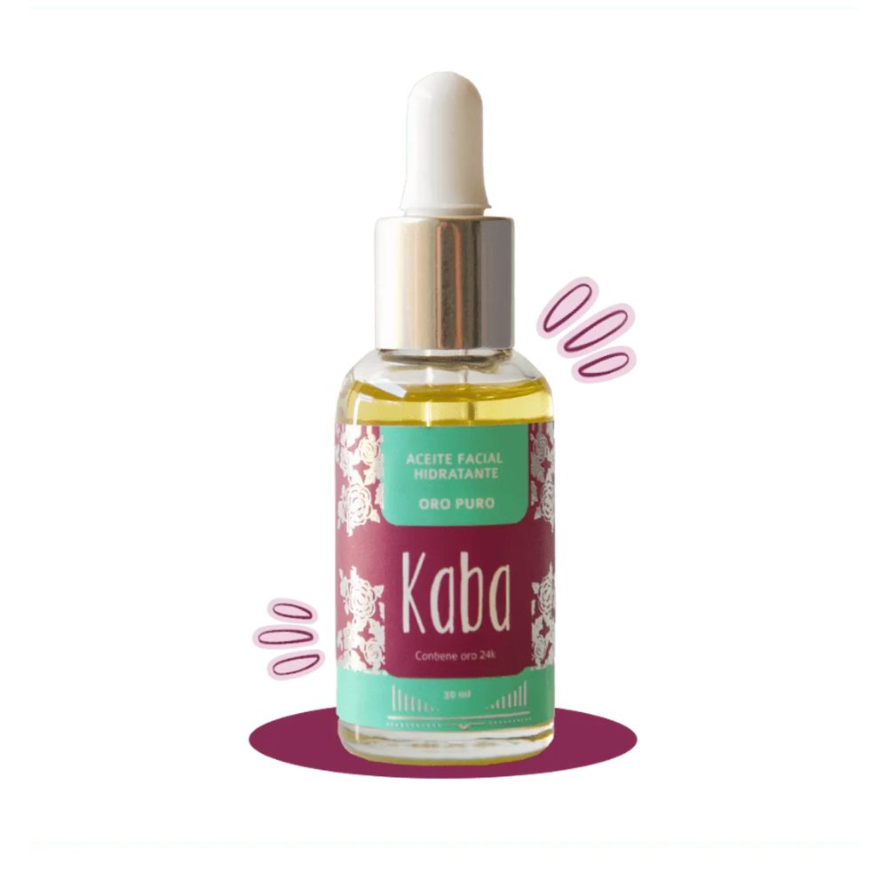 Kaba Aceite Facial de Oro 24K 30 ml