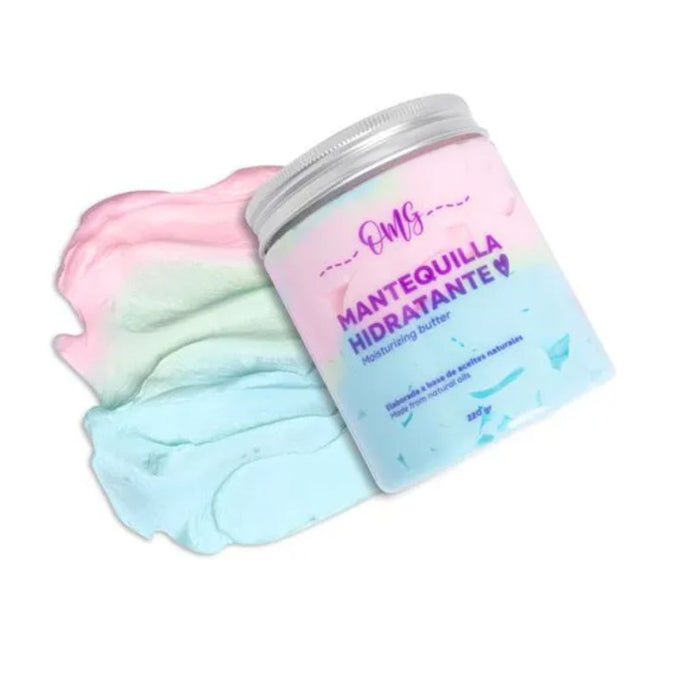 Omg mantequilla corporal (2 pack) mantequilla corporal exfoliante omg y mantequilla corporal hidratante omg by kaba