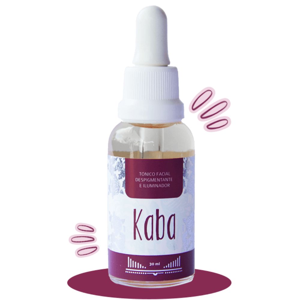 Kaba Tonico facial despigmentante y kaba aceite facial de oro 24 k (2 pack)