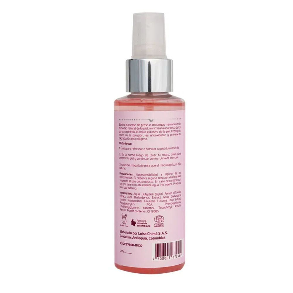 Rose Water Toner for Face tonico de rosas facial kaba (2 pack) Organic Rose Water and Glycerin Facial Toner kaba tonico de rosas tonico de rosas facial kaba