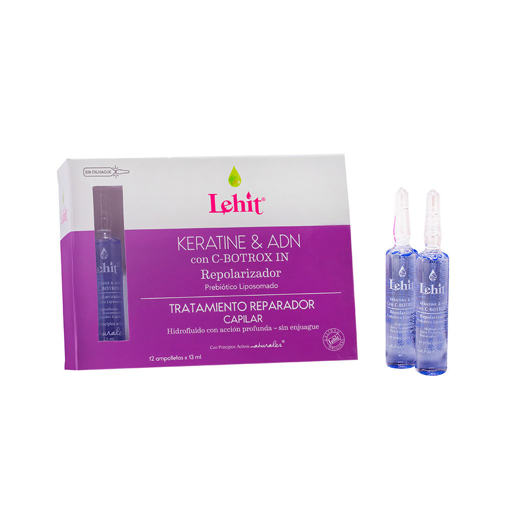Lehit Keratine and DNA Repolarizing Ampoules x 12 ampoules 
