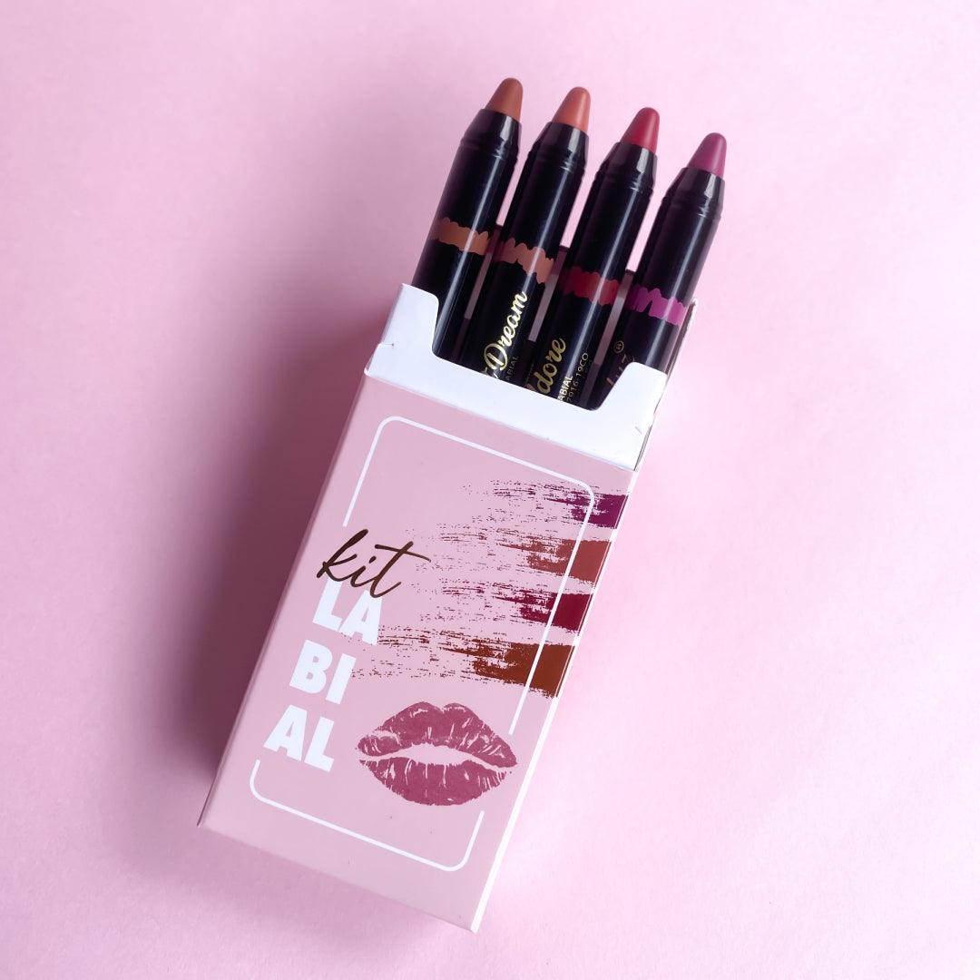 ANYELUZ KIT X4 LIPSTICKS 