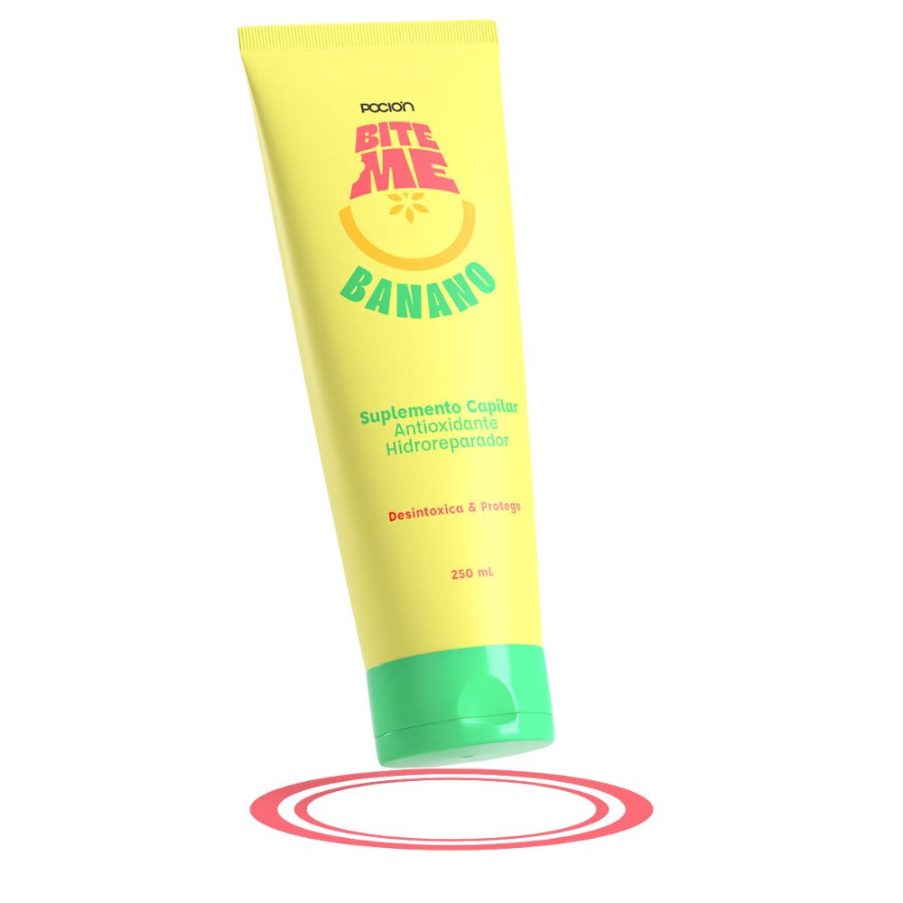 La Pocion Kit Nutricion Intensa - Shampoo, Crema Dual, Tratamiento, Bite Me Banano (4 Pack)