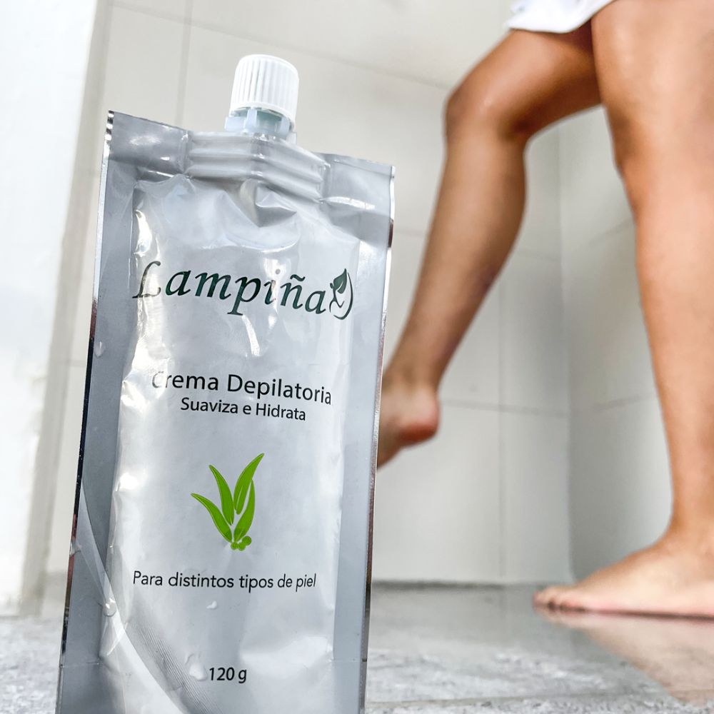 Lampina crema depilatoria corporal 120gr (2 Pack)