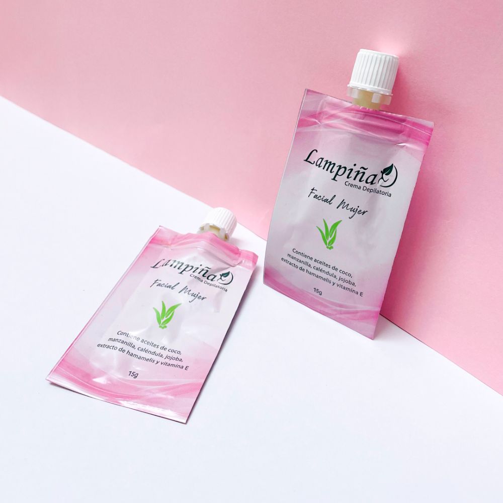 Lampina crema depilatoria Facial Mujer  15 gr (6 Pack)