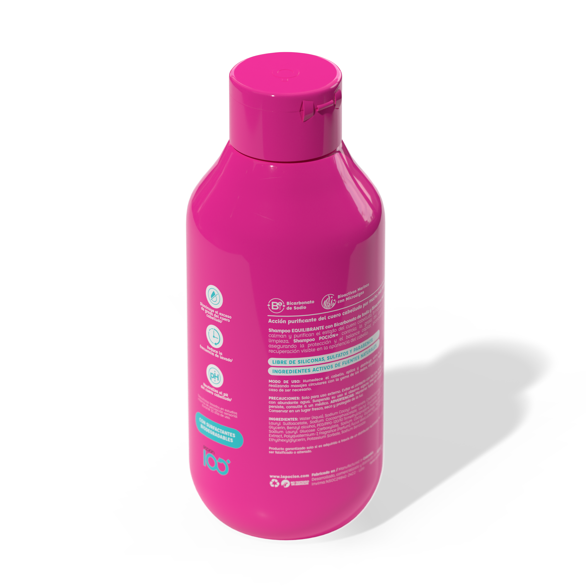 Shampoo la Pocion Control Grasa