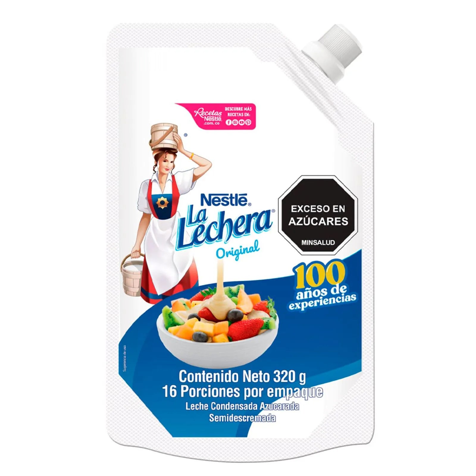 Leche condensada La Lechera bolsa