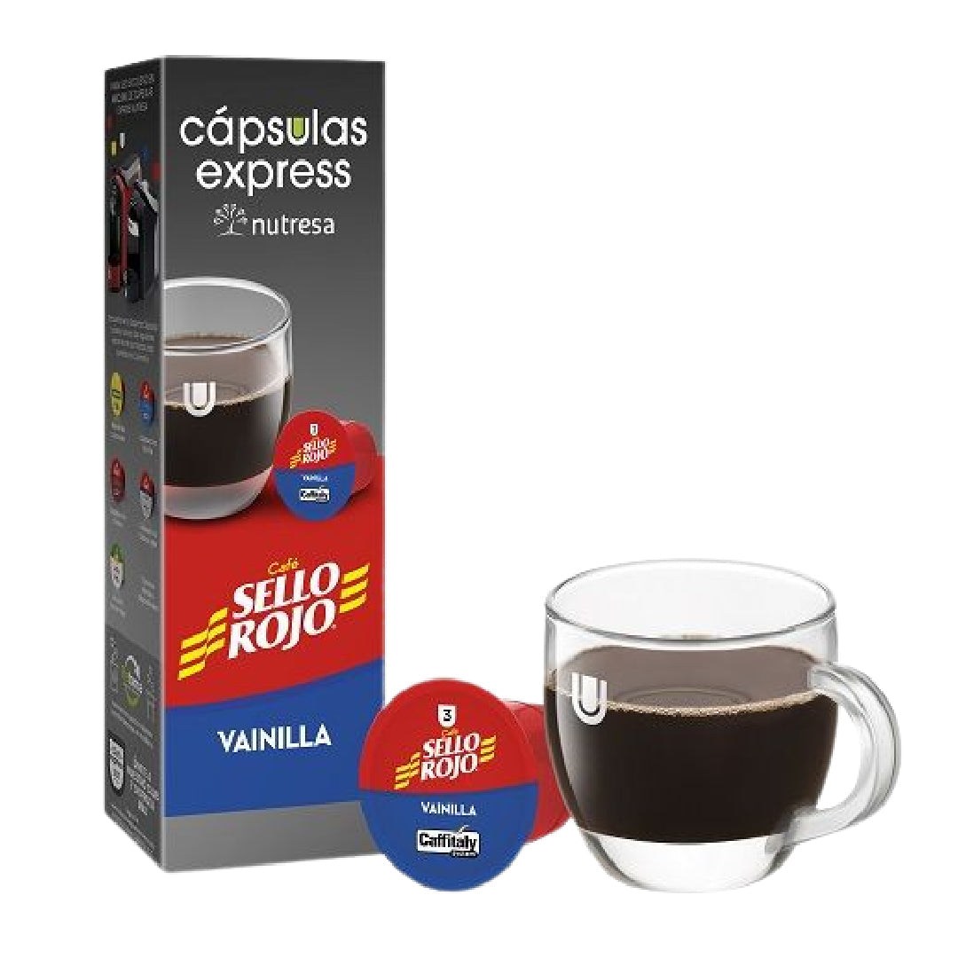 Sello rojo cafe vainilla x10cap x6gr c/u