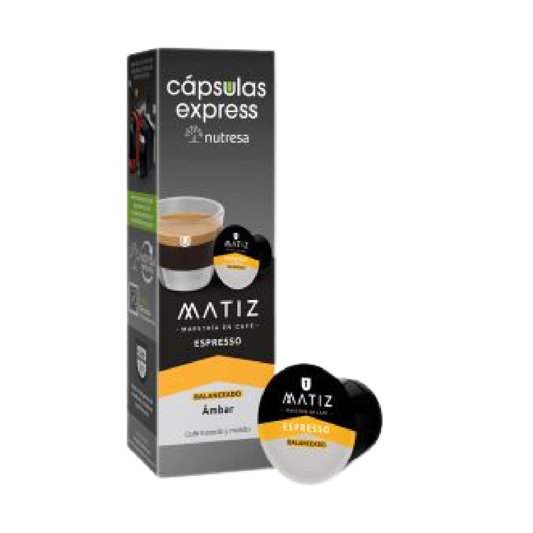 Matiz cafe balanceado suave x10cap x8gr c/u