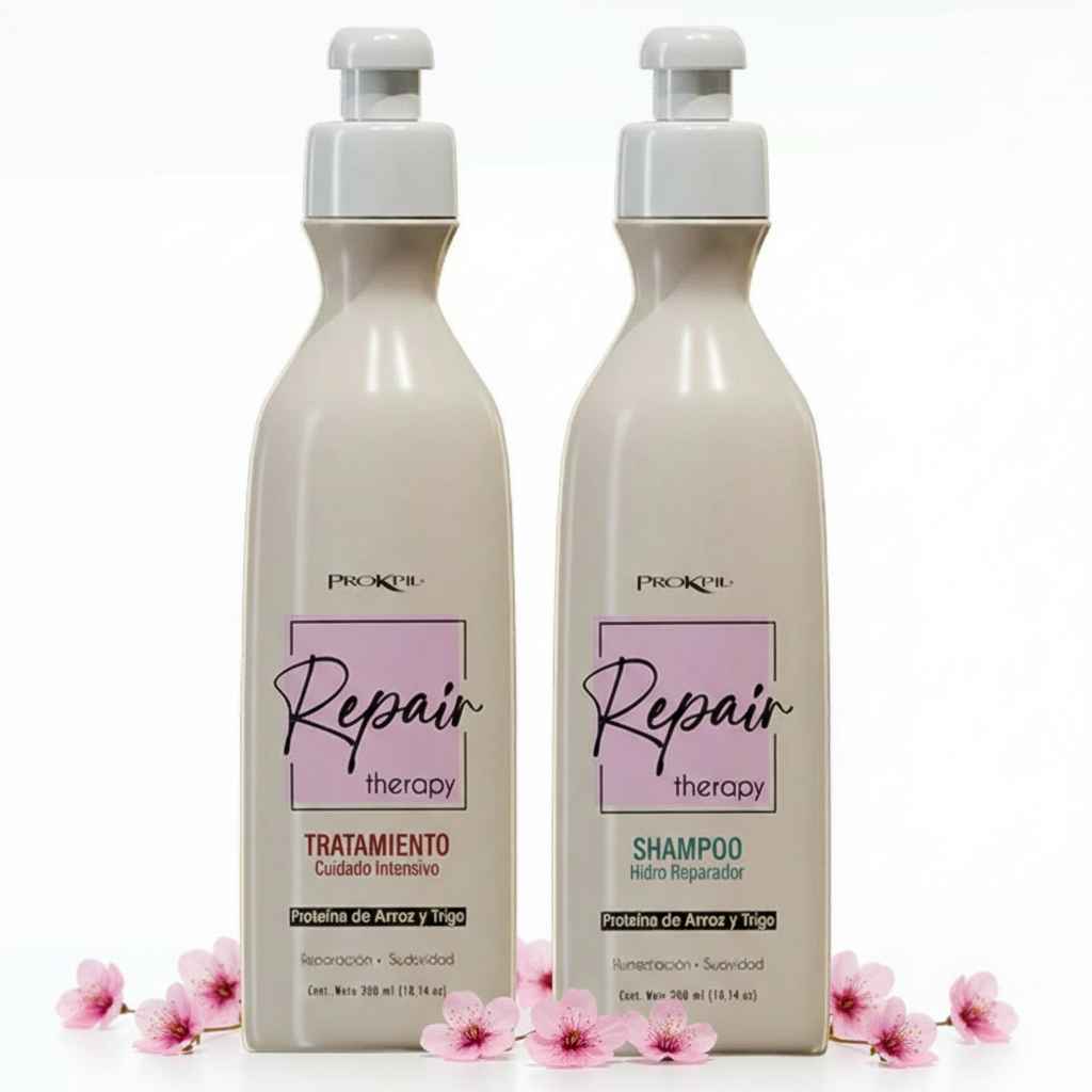 Prokpil Shampoo Repair Therapy and Repair Therapy Treatment 300mL (2 Pack) Fulfillment