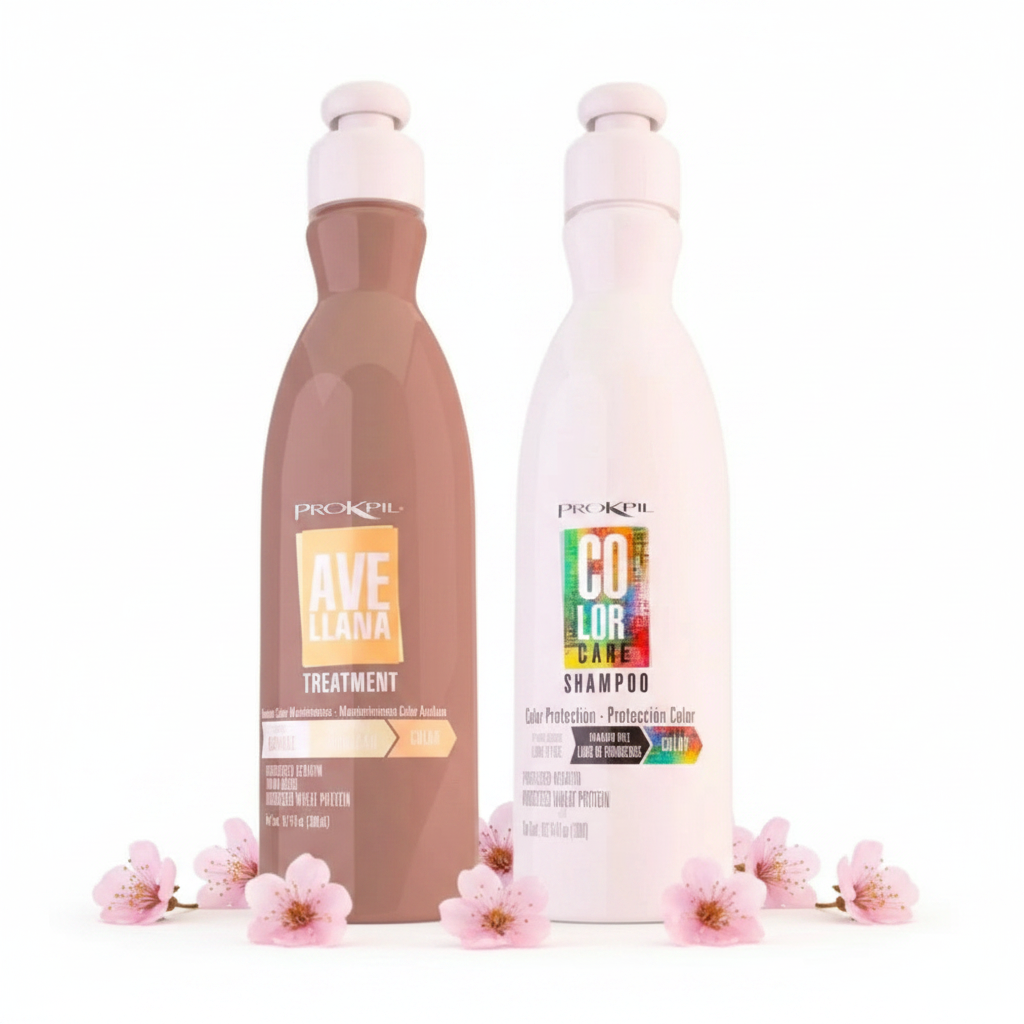 Prokpil Tratamiento Avellana y Shampoo Color Care 300mL (2 Pack) Fulfillment