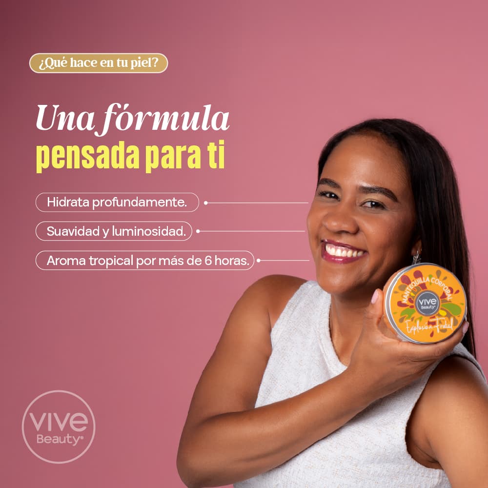 Vive Beauty Mantequilla Corporal Explosion Frutal 200 ml