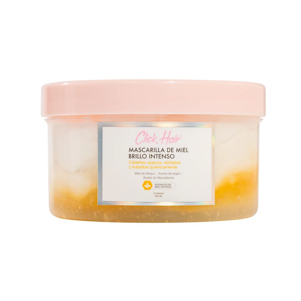 CLICK HAIR MASCARILLA DE MIEL BRILLO INTENSO