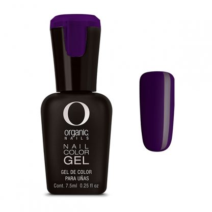 Organic Nails Semi-permanent Gel for Nails Color Mauve 122 x7.5 ml