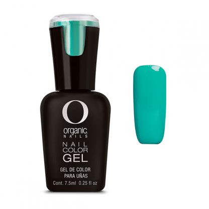 Organic Nails Gel semi-permanente para unas Color Mermaid Aqua 036.  x7.5ml