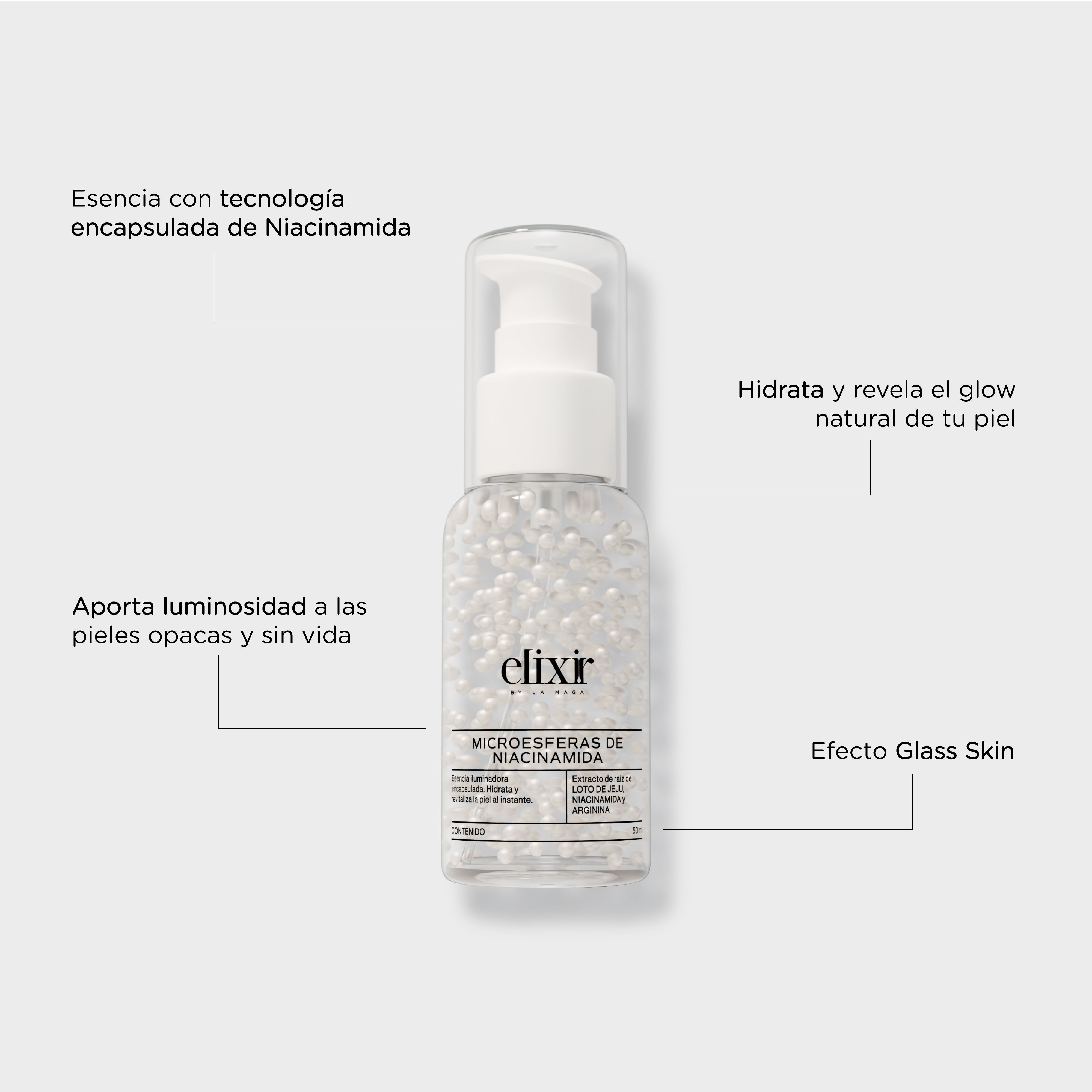 Elixir Microesferas de niacinamida 50ml