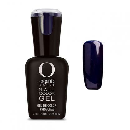 Organic Nails Gel semi-permanente para unas Color Midnight Blue 020.  x7.5ml