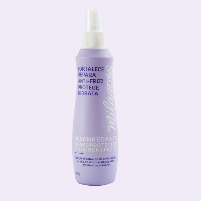 Serum Revitalizante Milagros y Desenredante termoprotector de Milagros
