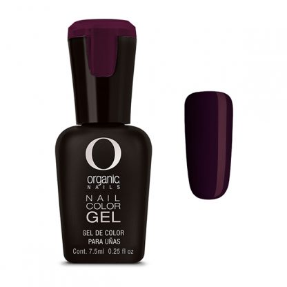 Organic Nails Semi-permanent Gel for Nails Color Mulberry 125 x7.5 ml 