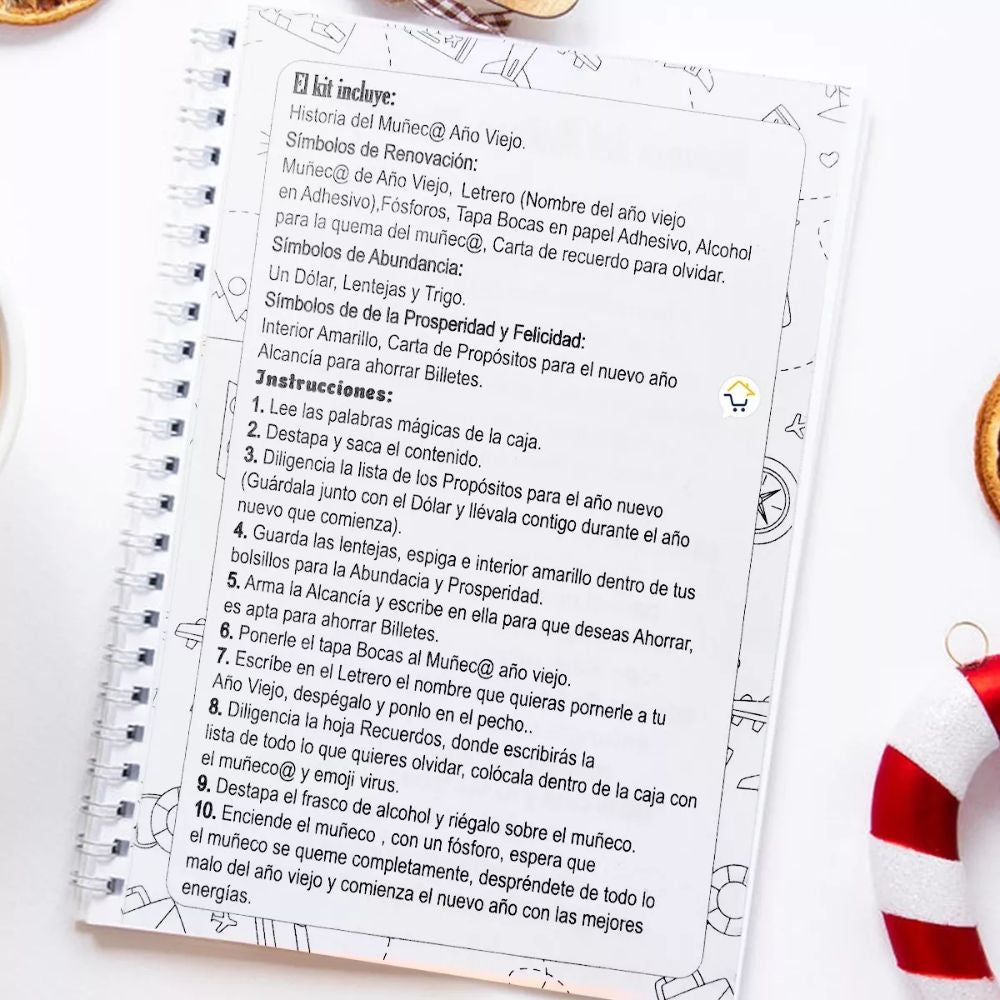 Muneco año Viejo kit para (Amigos o Familia) New Years Doll