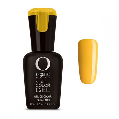 Organic Nails Gel semi-permanente para unas Color Mustard 132 x7.5 ml