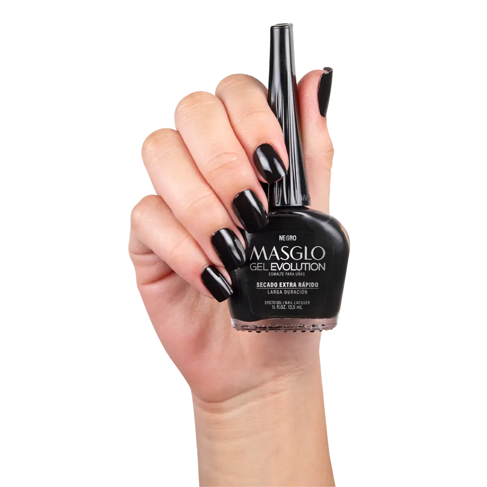 BLACK - EVOLUTION GEL POLISH MASGLO GEL EFFECT 13.5 ML