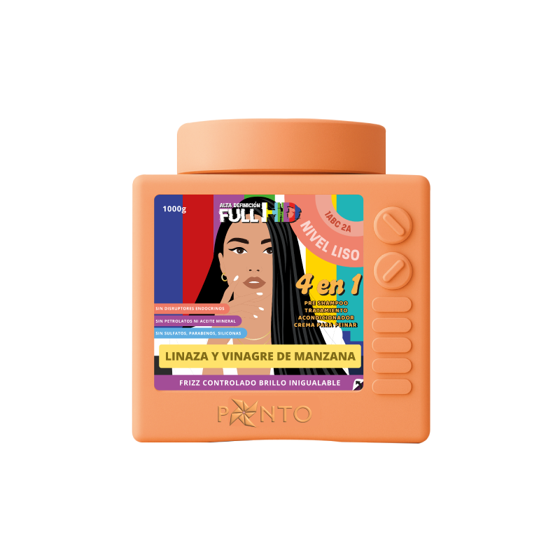 Ponto Hair Full HD Nivel Liso 4 en 1 - 1000gr