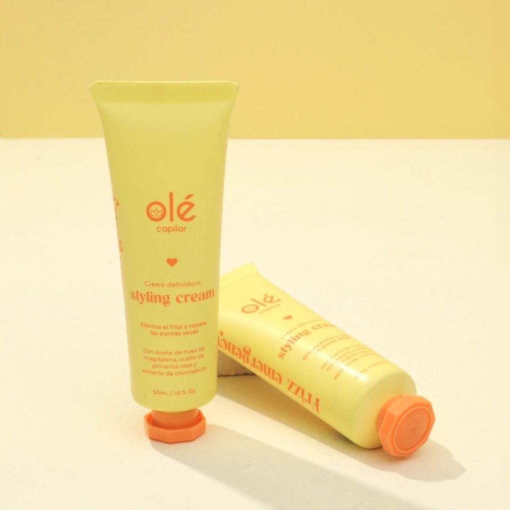 Ole Capilar Pack Frizz Slick Eyelash and Defining Cream (2 Pack) 