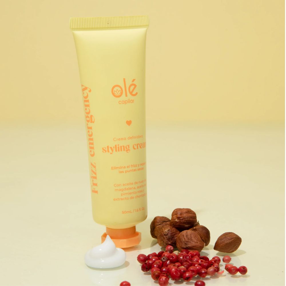 Ole Capilar Pack Frizz Slick Eyelash and Defining Cream (2 Pack) 