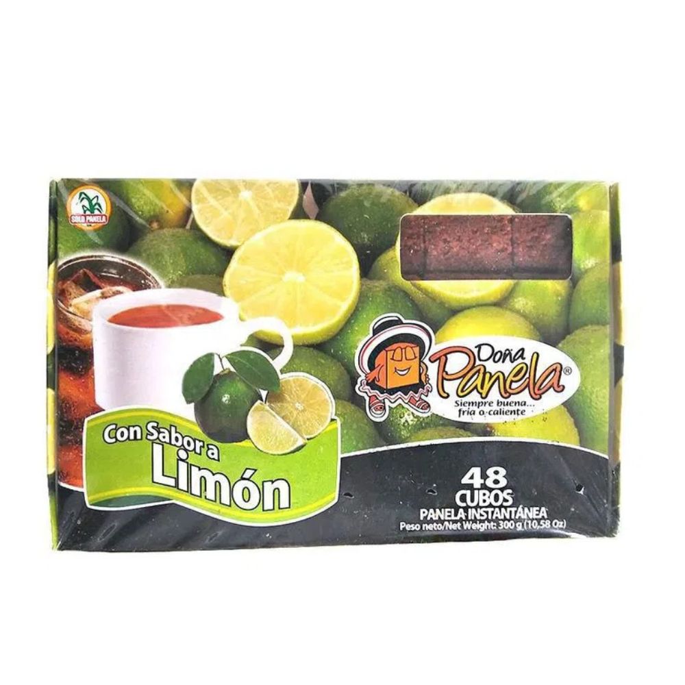 cubitos panela instantanea de limon dona panela 300 gr x 48 cubitos