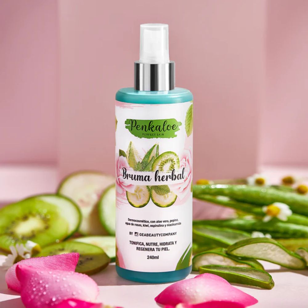 Penkaloe Herbal Mist, Penkaloe Facial Booster and Penkaloe Aloe Vera Gel (3 pack) 