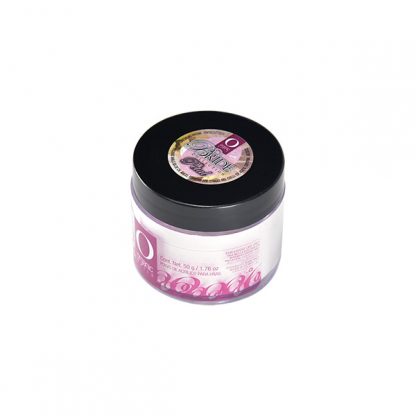 Organic Nails Petal Acrylic Powder with a soft and very natural pink hue.